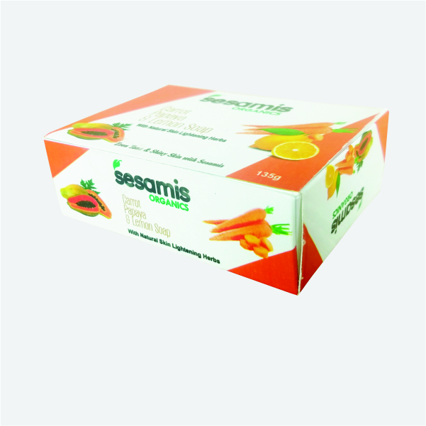 Carrot, Papaya & Lemon Soap