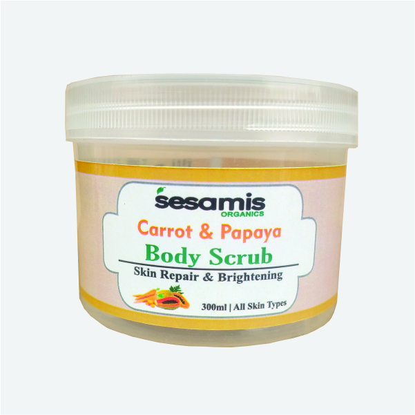 Carrot & Papaya Body Scrub