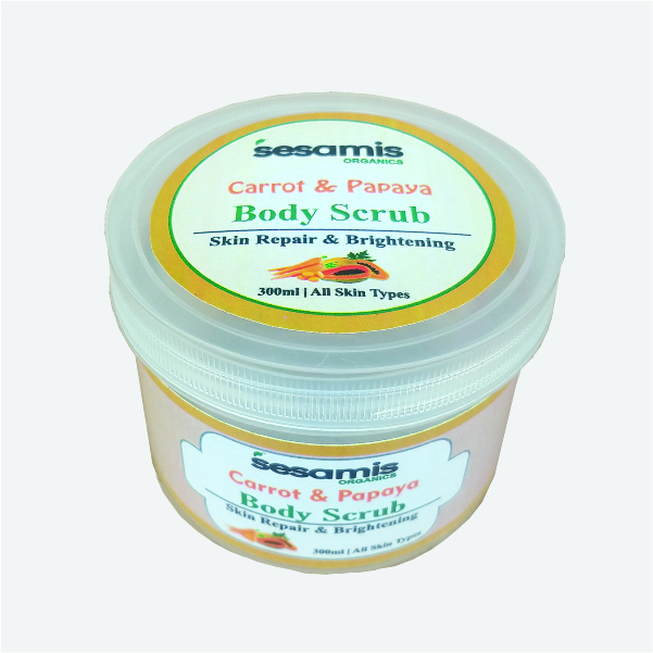 Carrot & Papaya Body Scrub