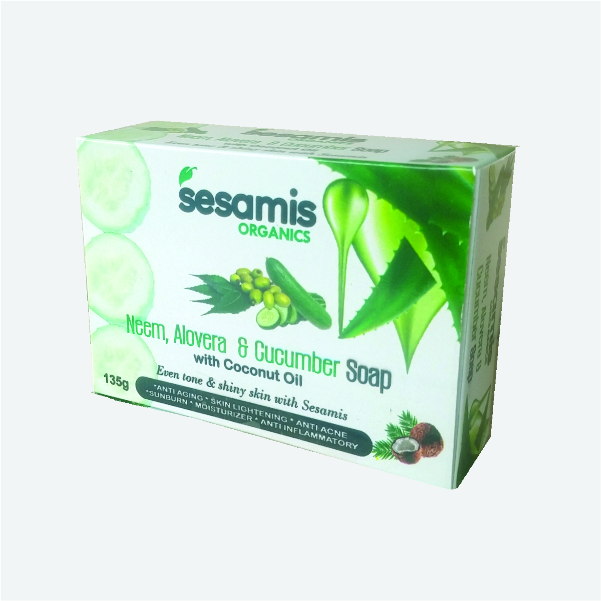 Neem, Aleo Vera & Cucumber Soap