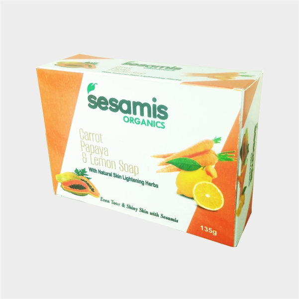 Carrot, Papaya & Lemon Soap
